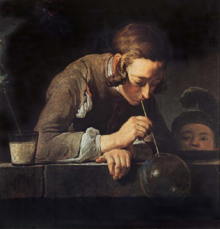 Boy Blowing Bubbles, Jean Baptiste Simeon Chardin